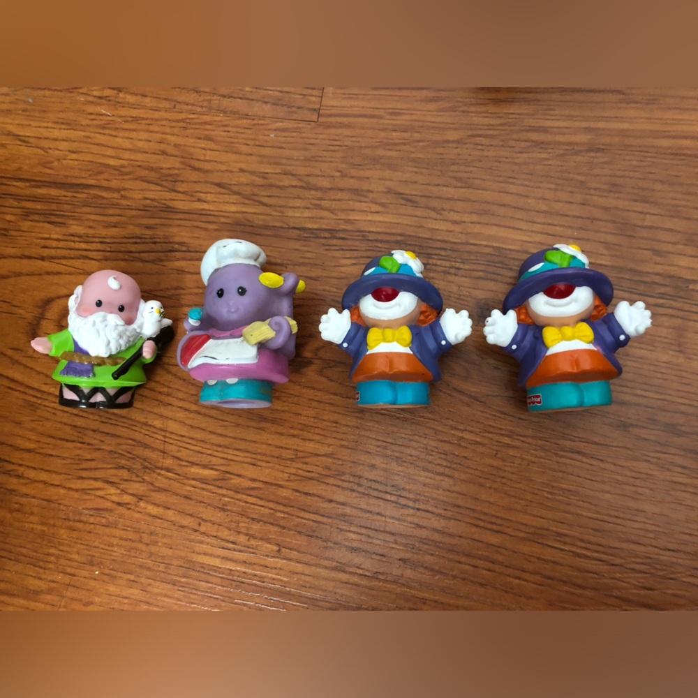 Little People Lot Noah, Octopus, Clowns